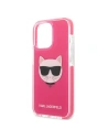 Hurtownia GSM - Etui Karl Lagerfeld KLHCP13LTPECPI Apple iPhone 13 Pro kemény tok fukszia/fuchsia Choupette Head - KLD1195 - {ean13} - Hurt
