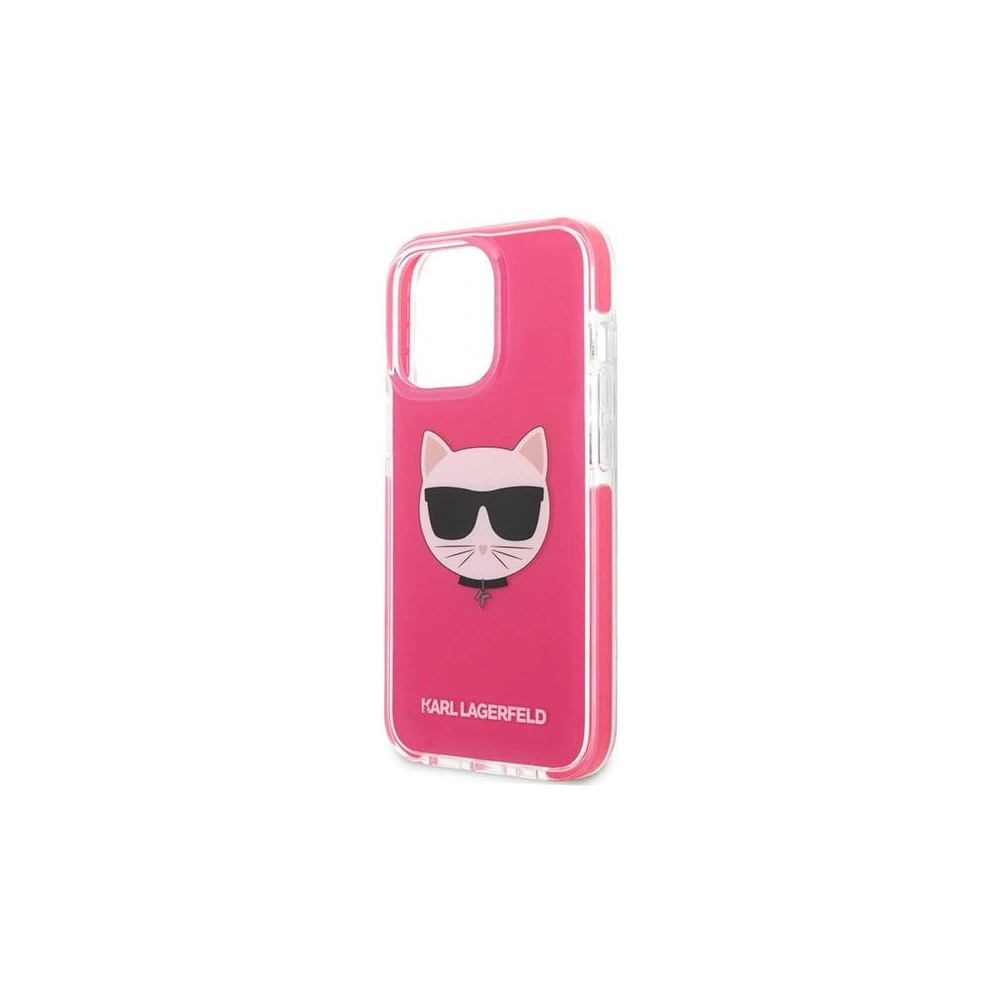 Hurtownia GSM - Etui Karl Lagerfeld KLHCP13LTPECPI Apple iPhone 13 Pro kemény tok fukszia/fuchsia Choupette Head - KLD1195 - {ean13} - Hurt