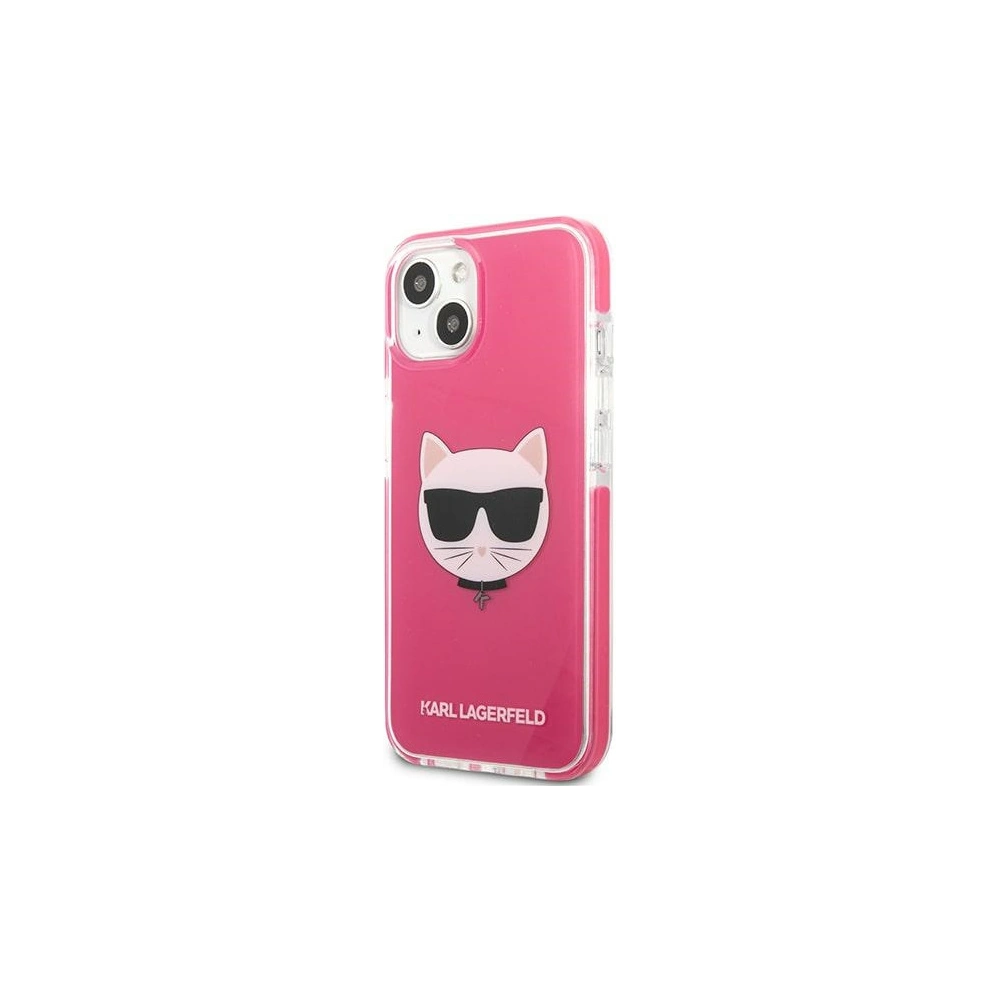 Hurtownia GSM - Etui Karl Lagerfeld KLHCP13MTPECPI Apple iPhone 13 hardcase fuksja/fuschia Choupette Head - KLD1196 - {ean13} - Hurt