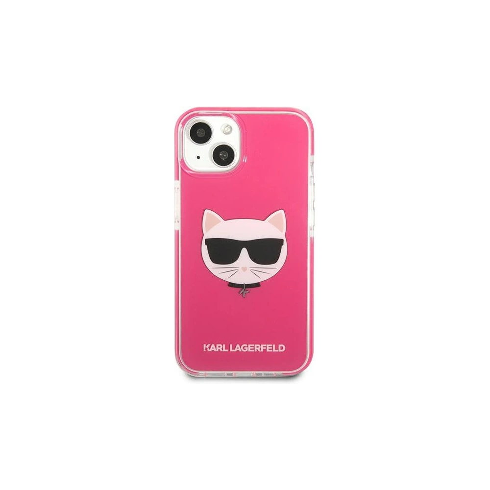 Hurtownia GSM - Etui Karl Lagerfeld KLHCP13MTPECPI Apple iPhone 13 hardcase fuksja/fuschia Choupette Head - KLD1196 - {ean13} - Hurt