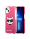 Etui Karl Lagerfeld KLHCP13STPECPI Apple iPhone 13 mini hardcase fuchsie/fuchsie Choupette Head