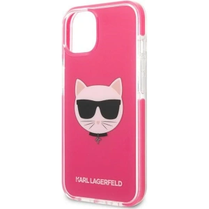 Hurtownia GSM - Etui Karl Lagerfeld KLHCP13STPECPI Apple iPhone 13 mini hardcase fuksja/fuchsia Choupette Head - KLD1197 - {ean13} - Hurt