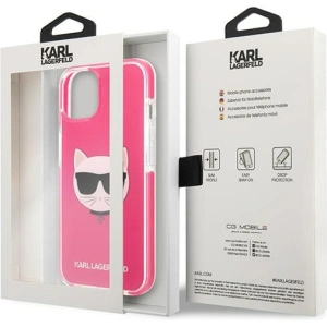 Hurtownia GSM - Etui Karl Lagerfeld KLHCP13STPECPI Apple iPhone 13 mini hardcase fuksja/fuchsia Choupette Head - KLD1197 - {ean13} - Hurt