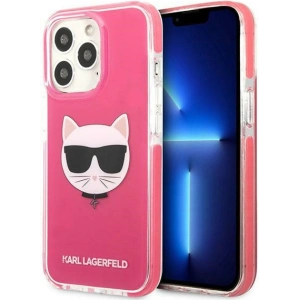 Hurtownia GSM - Etui Karl Lagerfeld KLHCP13XTPECPI Apple iPhone 13 Pro Max hardcase fucsia/fuchsia Choupette Head - KLD1198 - {ean13} - Hurt