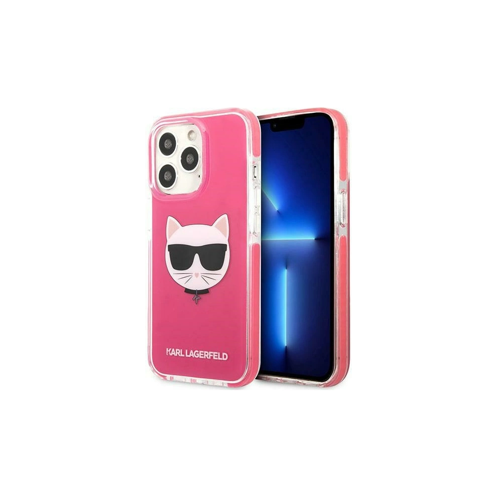 Hurtownia GSM - Etui Karl Lagerfeld KLHCP13XTPECPI Apple iPhone 13 Pro Max hardcase fucsia/fuchsia Choupette Head - KLD1198 - {ean13} - Hurt