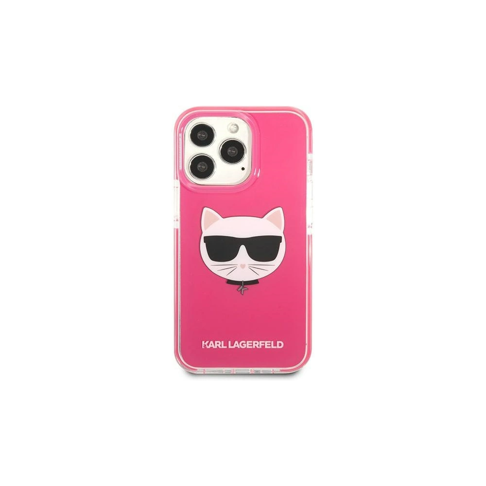 Hurtownia GSM - Etui Karl Lagerfeld KLHCP13XTPECPI Apple iPhone 13 Pro Max hardcase fucsia/fuchsia Choupette Head - KLD1198 - {ean13} - Hurt