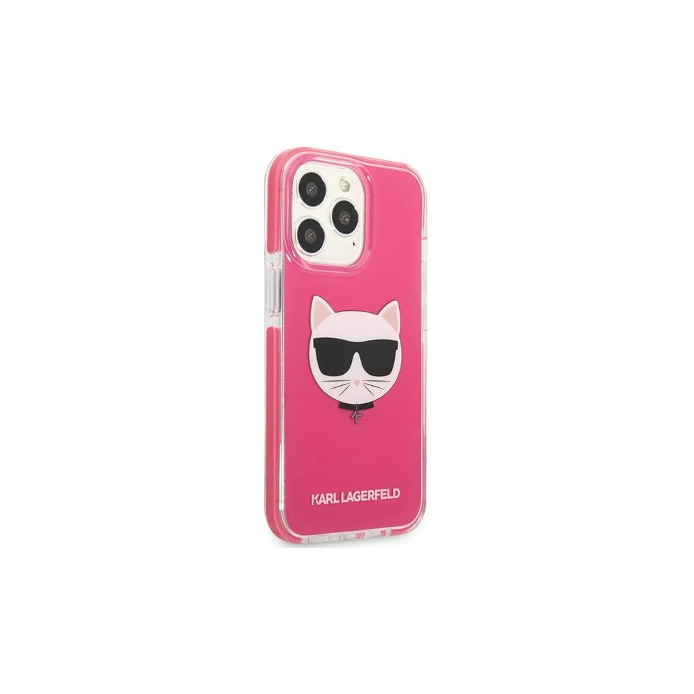 Hurtownia GSM - Etui Karl Lagerfeld KLHCP13XTPECPI Apple iPhone 13 Pro Max hardcase fucsia/fuchsia Choupette Head - KLD1198 - {ean13} - Hurt