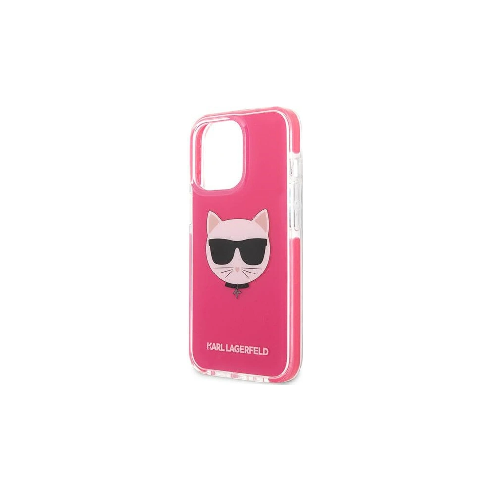 Hurtownia GSM - Etui Karl Lagerfeld KLHCP13XTPECPI Apple iPhone 13 Pro Max hardcase fucsia/fuchsia Choupette Head - KLD1198 - {ean13} - Hurt