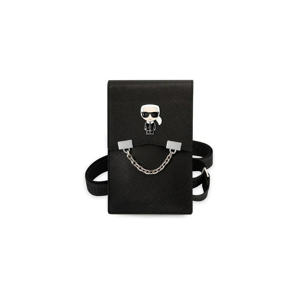 Hurtownia GSM - Torebka Karl Lagerfeld KLWBSAIPCK černá/black Ikonik Karl Chain - KLD1199 - {ean13} - Hurt