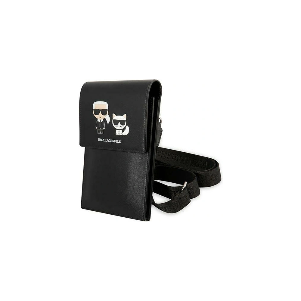 Hurtownia GSM - Torebka Karl Lagerfeld KLWBSAKCHSK černá/black Embossed Ikonik Karl a Choupette - KLD1200 - {ean13} - Hurt