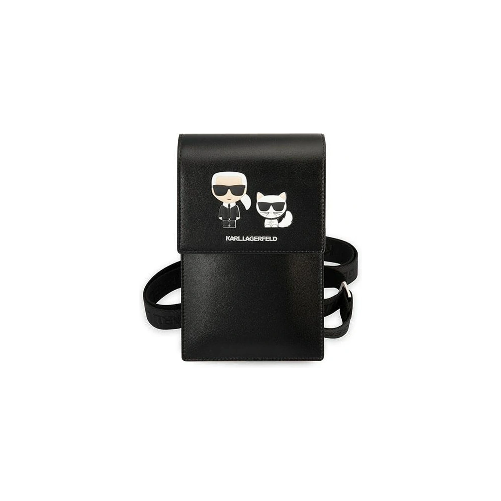 Hurtownia GSM - Torebă Karl Lagerfeld KLWBSAKCHSK negru/black Embossed Ikonik Karl și Choupette - KLD1200 - {ean13} - Hurt