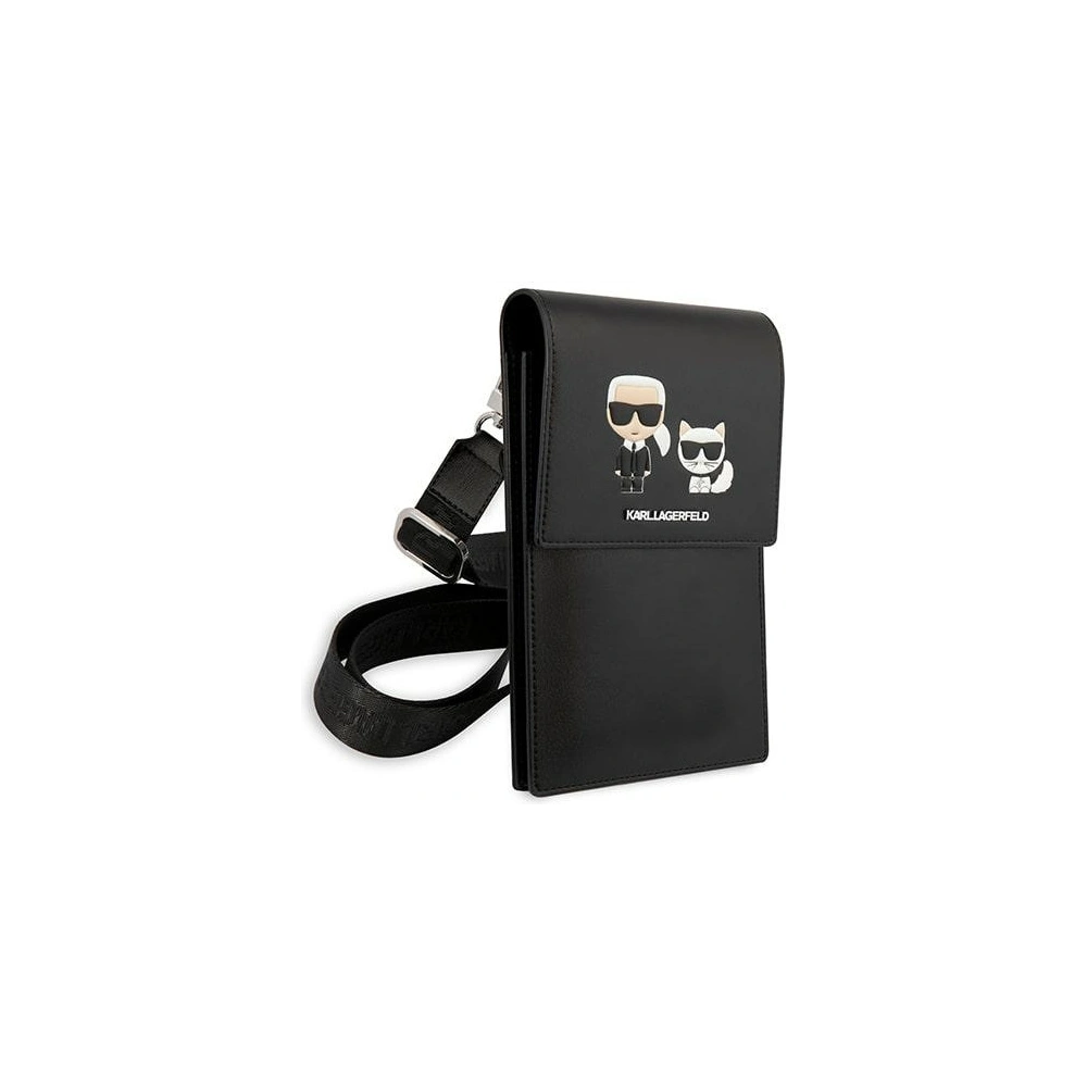 Hurtownia GSM - Torebka Karl Lagerfeld KLWBSAKCHSK černá/black Embossed Ikonik Karl a Choupette - KLD1200 - {ean13} - Hurt