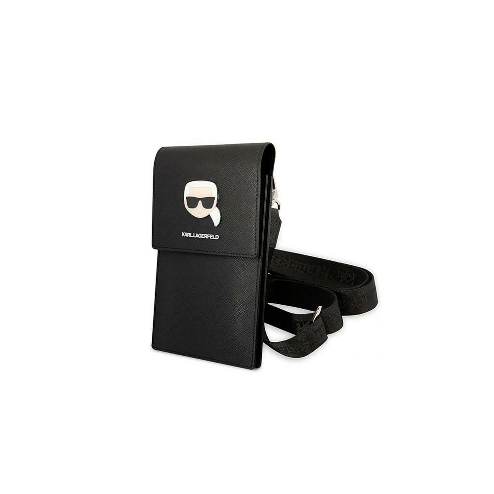 Hurtownia GSM - Torebka Karl Lagerfeld KLWBSAKHPK černá/black Metal Karl Head - KLD1201 - {ean13} - Hurt