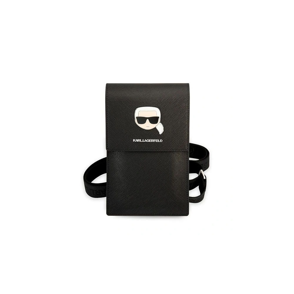 Hurtownia GSM - Torebka Karl Lagerfeld KLWBSAKHPK černá/black Metal Karl Head - KLD1201 - {ean13} - Hurt