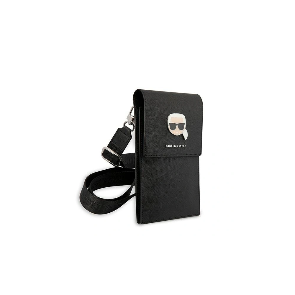 Hurtownia GSM - Torebka Karl Lagerfeld KLWBSAKHPK černá/black Metal Karl Head - KLD1201 - {ean13} - Hurt