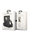 Wholesale Karl Lagerfeld Bag KLWBSAKHPK black Metal Karl Head - KLD1201 - {ean13} - Hurt
