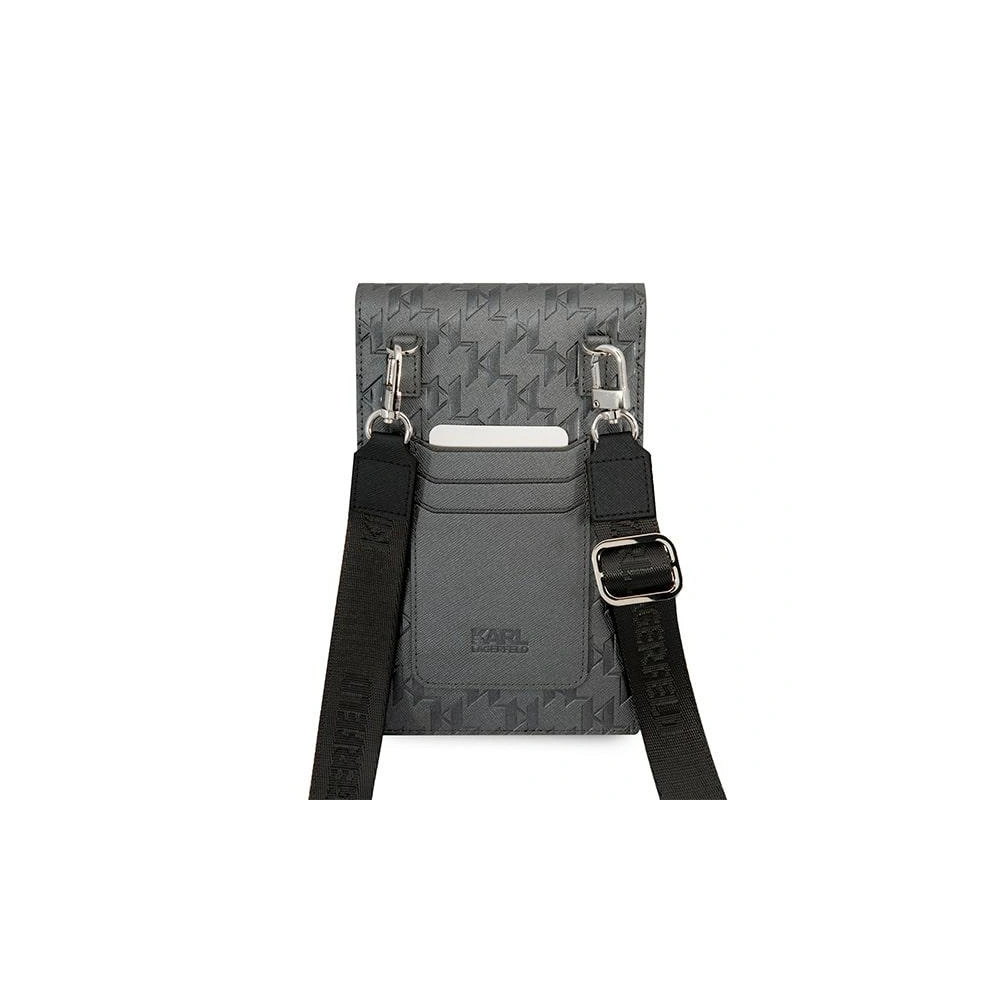 Hurtownia GSM - Táska Karl Lagerfeld KLWBSAMIPG ezüst Ikonik Karl Monogram Patch - KLD1203 - {ean13} - Hurt