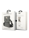 Hurtownia GSM - Torebka Karl Lagerfeld KLWBSAMIPG stříbrná/silver Ikonik Karl Monogram Patch - KLD1203 - {ean13} - Hurt