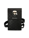 Hurtownia GSM - Torebka Karl Lagerfeld KLWBSAMIPK černá/black Ikonik Karl Monogram Patch - KLD1204 - {ean13} - Hurt