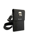 Hurtownia GSM - Torebka Karl Lagerfeld KLWBSAMIPK černá/black Ikonik Karl Monogram Patch - KLD1204 - {ean13} - Hurt