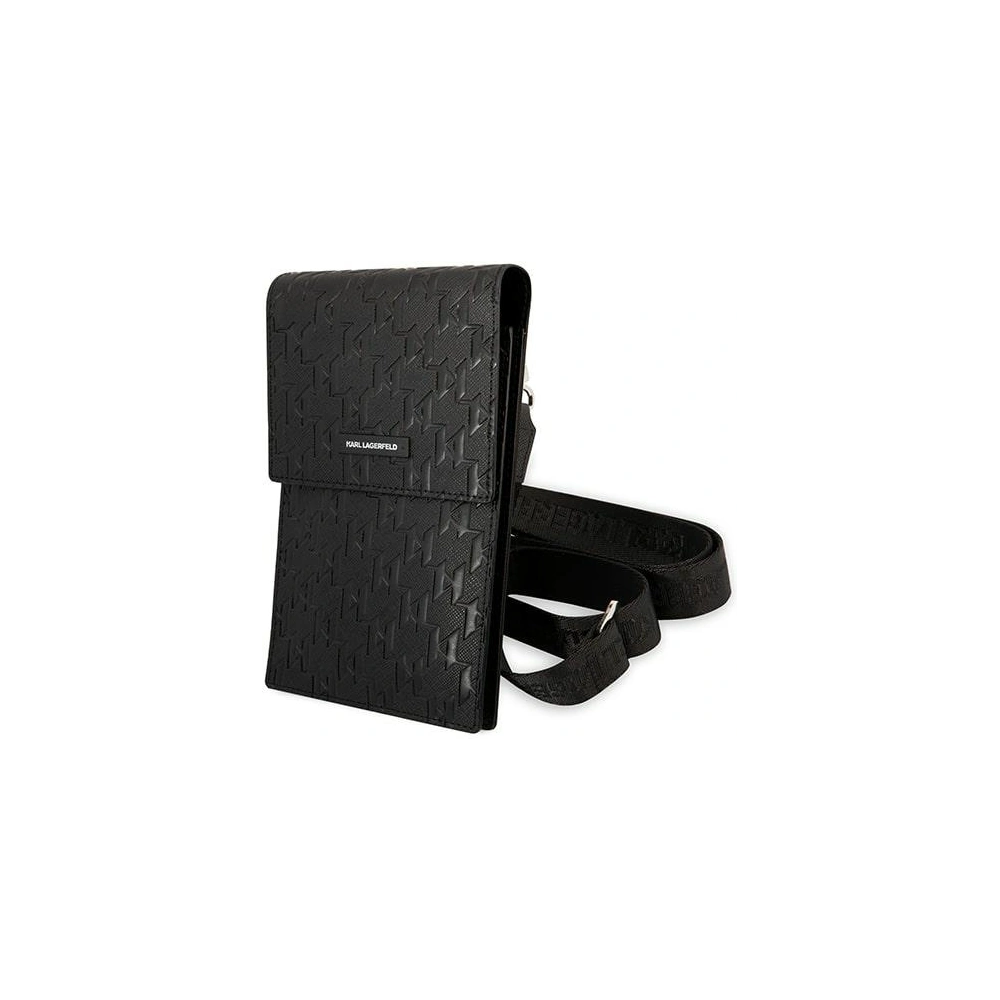 Hurtownia GSM - Torebka Karl Lagerfeld KLWBSAMSMK černá/black Monogram Plate - KLD1205 - {ean13} - Hurt