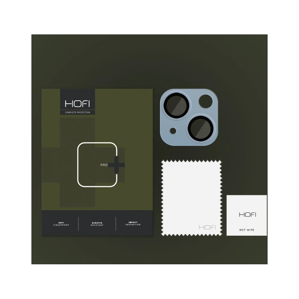 Hurtownia GSM - Sticlă pentru obiectivul camerei Hofi Fullcam Pro+ Apple iPhone 14/14 Plus Albastru - HOFI301 - {ean13} - Hurt