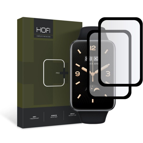 Hurtownia Hofi - 9490713929537 - HOFI303 - Szkło hybrydowe Hofi Hybrid Pro+ Xiaomi Mi Band 7 Pro Black [2 PACK] - B2B homescreen