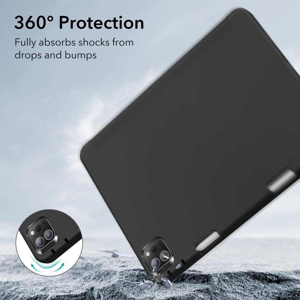 Hurtownia GSM - Case ESR Rebound Pencil Apple iPad Pro 12.9 2021/2022 (5. und 6. Generation) Schwarz - ESR619 - {ean13} - Hurt