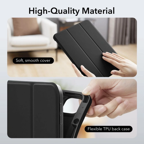 Etui ESR Rebound Pencil Apple iPad Pro 12.9 2021/2022 (5. i 6. generacji) Black