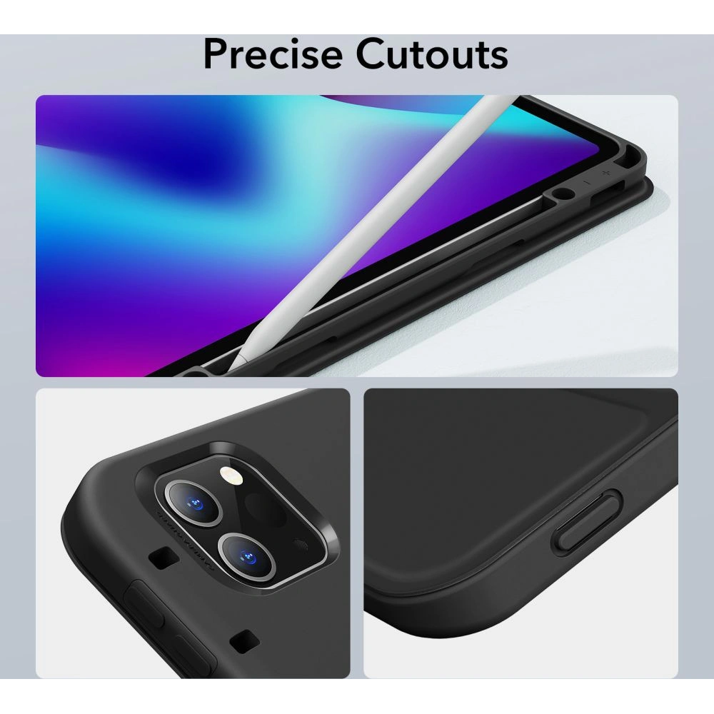 Hurtownia GSM - Etui ESR Rebound Pencil Apple iPad Pro 12.9 2021/2022 (5. și 6. generație) Negru - ESR619 - {ean13} - Hurt