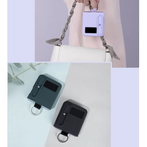 Wholesale Nillkin Camshield Silky Samsung Galaxy Z Flip 4 black - NLK717 - {ean13} - Hurt