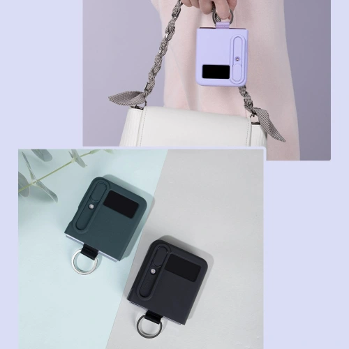 Etui Nillkin Camshield Silky Samsung Galaxy Z Flip 4 czarny