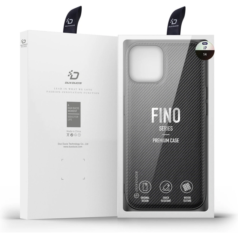 Hurtownia GSM - Etui Dux Ducis Fino Apple iPhone 14 czarny - DDS1297 - {ean13} - Hurt