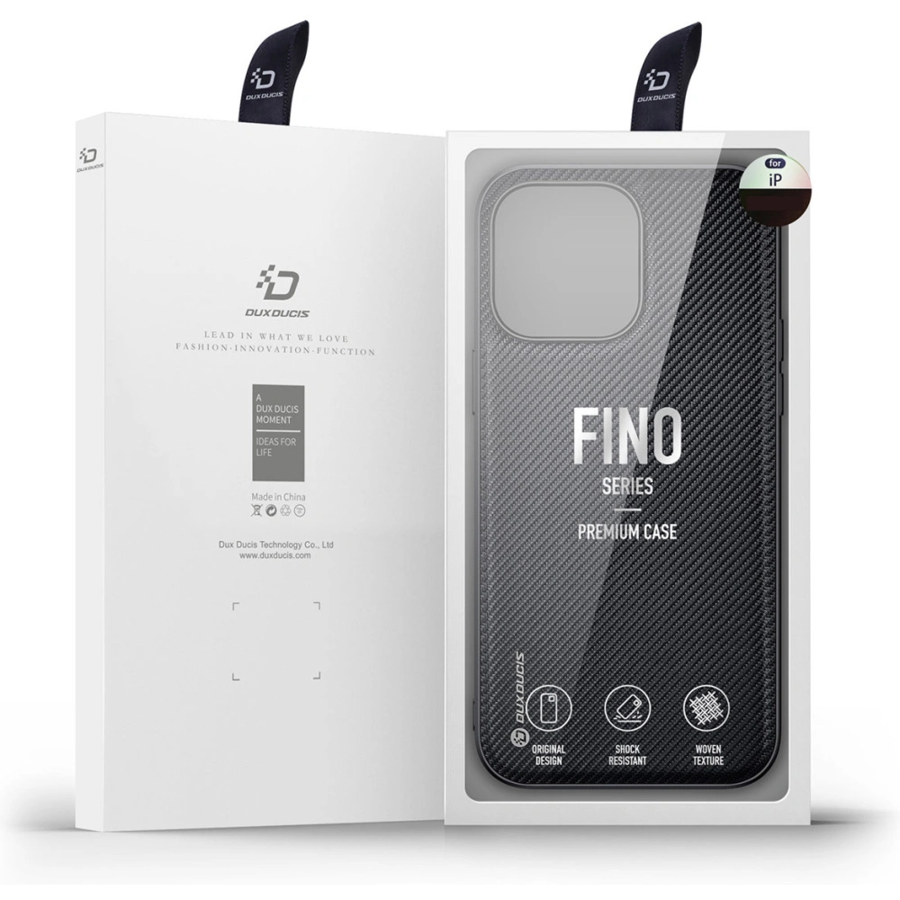 Hurtownia GSM - Dux Ducis Fino Case für Apple iPhone 14 Pro schwarz - DDS1301 - {ean13} - Hurt