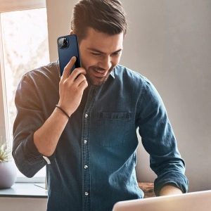 Dux Ducis Fino Case für Apple iPhone 14 Pro Max blau