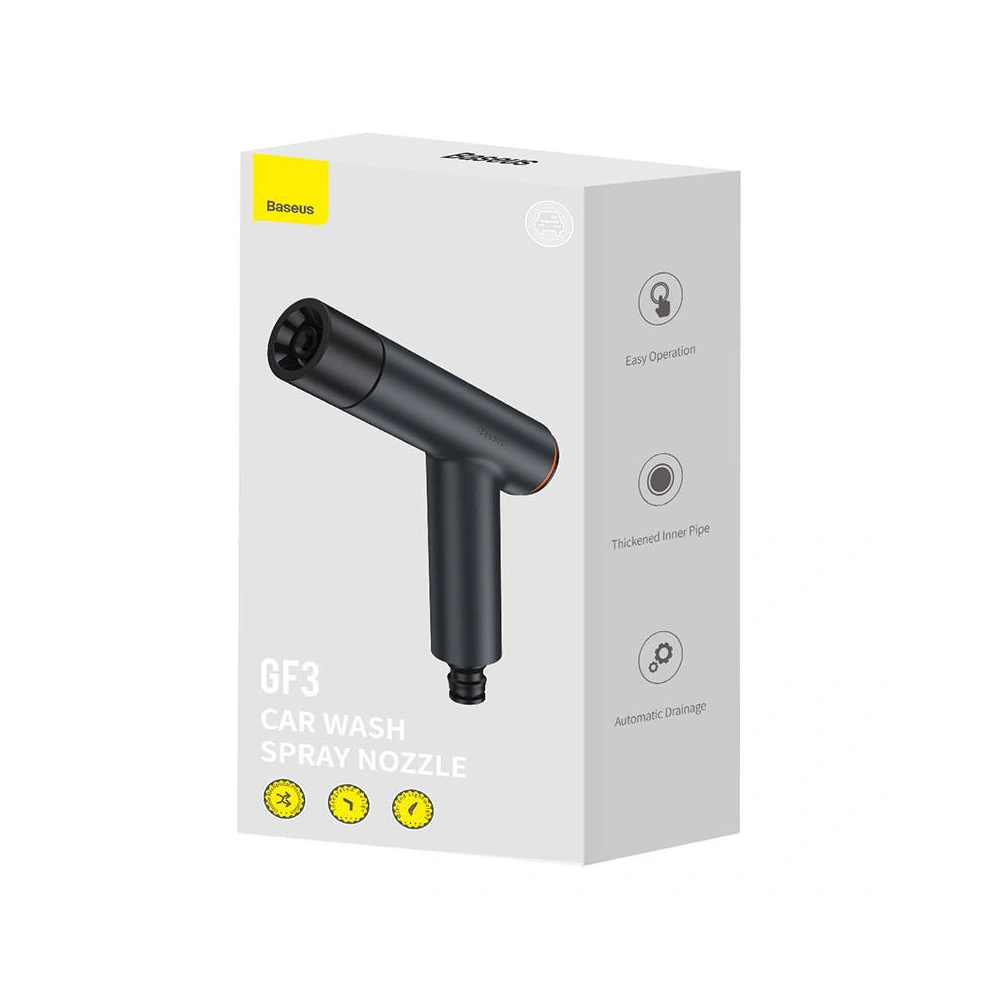 Hurtownia GSM - Hârtie de grădină cu duză Baseus GF3, 15m (negru) - BSU3651 - {ean13} - Hurt