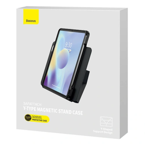 Etui Baseus Safattach Apple iPad Air 10.9 2020/2022 (4, 5 gen) / iPad Pro 11 2018/2020/2021 (1, 2, 3 gen) / iPad Air 11 2024 (6. generacji) (szare)
