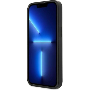 Etui Guess GUHCP13LP4TPK Apple iPhone 13 Pro czarny/black hardcase 4G Triangle Logo Cardslot