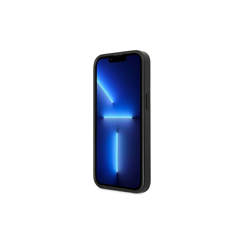 Hurtownia GSM - Etui Guess GUHCP13LP4TPK Apple iPhone 13 Pro černý/black hardcase 4G Triangle Logo Cardslot - GUE2200 - {ean13} - Hurt