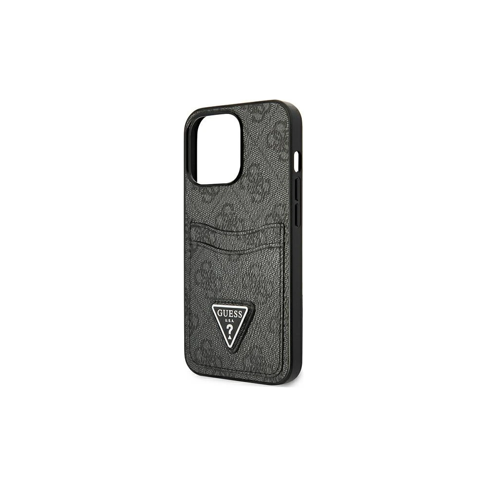 Hurtownia GSM - Etui Guess GUHCP13LP4TPK Apple iPhone 13 Pro černý/black hardcase 4G Triangle Logo Cardslot - GUE2200 - {ean13} - Hurt