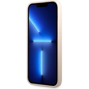 Etui Guess GUHCP13LP4TPP Apple iPhone 13 Pro różowy/pink hardcase 4G Triangle Logo Cardslot