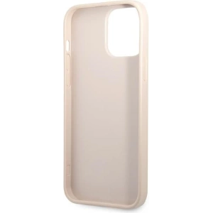 Etui Guess GUHCP13LP4TPP Apple iPhone 13 Pro różowy/pink hardcase 4G Triangle Logo Cardslot