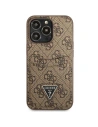Hurtownia GSM - Etui Guess GUHCP13LP4TPW Apple iPhone 13 Pro hnědý/brown hardcase 4G Triangle Logo Cardslot - GUE2202 - {ean13} - Hurt