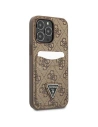 Hurtownia GSM - Etui Guess GUHCP13LP4TPW Apple iPhone 13 Pro hnědý/brown hardcase 4G Triangle Logo Cardslot - GUE2202 - {ean13} - Hurt