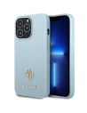 Etui Guess GUHCP13LPS4MB Apple iPhone 13 Pro kék/hardcase Saffiano 4G Kis Fém Logó