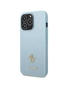 Hurtownia GSM - Etui Guess GUHCP13LPS4MB Apple iPhone 13 Pro modrý/blue hardcase Saffiano 4G Small Metal Logo - GUE2203 - {ean13} - Hurt