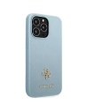 Hurtownia GSM - Etui Guess GUHCP13LPS4MB Apple iPhone 13 Pro modrý/blue hardcase Saffiano 4G Small Metal Logo - GUE2203 - {ean13} - Hurt