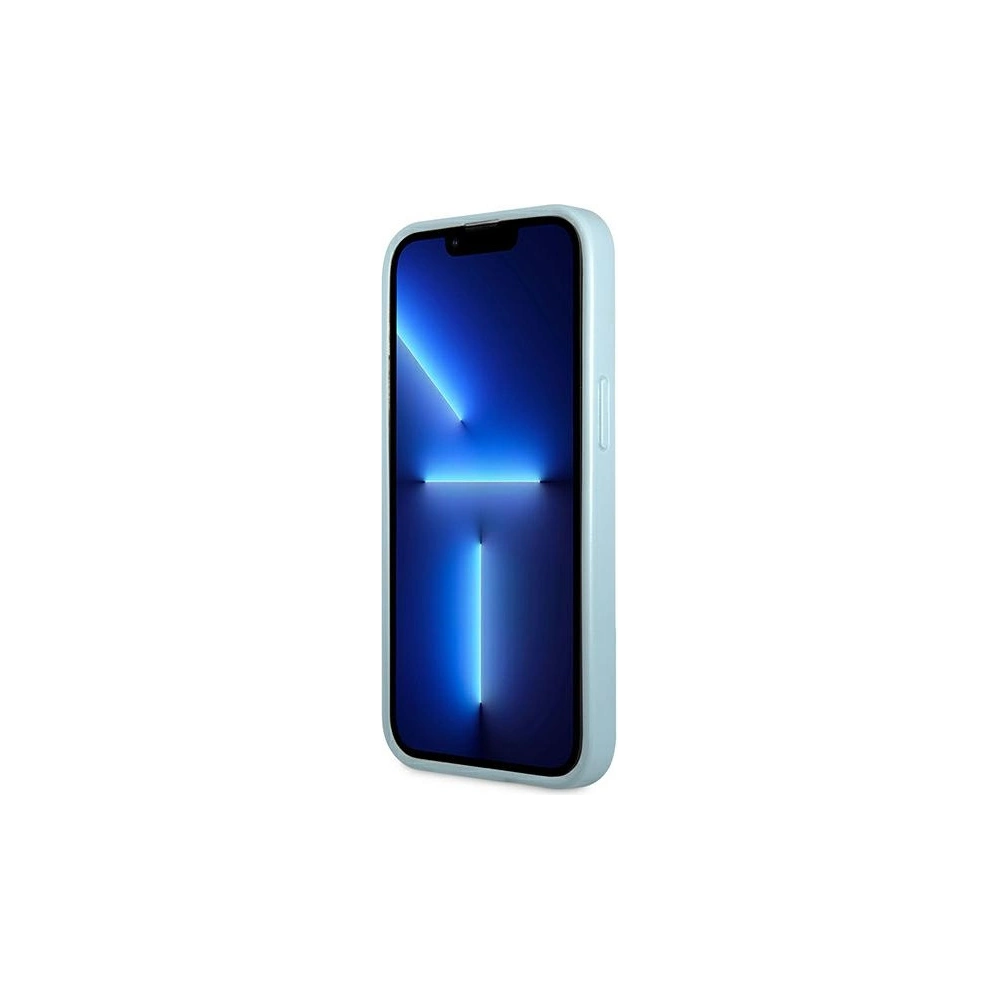Hurtownia GSM - Etui Guess GUHCP13LPS4MB Apple iPhone 13 Pro albastru/blue hardcase Saffiano 4G Small Metal Logo - GUE2203 - {ean13} - Hurt
