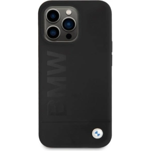 Etui BMW BMHMP13LSLBLBK Apple iPhone 13 Pro czarny/black hardcase Silicone Signature Logo Magsafe