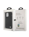 Wholesale BMW BMHMP13LSLBLBK Apple iPhone 13 Pro black hardcase Silicone Signature Logo Magsafe - BMW326 - {ean13} - Hurt
